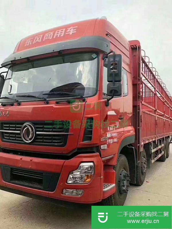 江西出售二手東風天龍倉柵載貨車