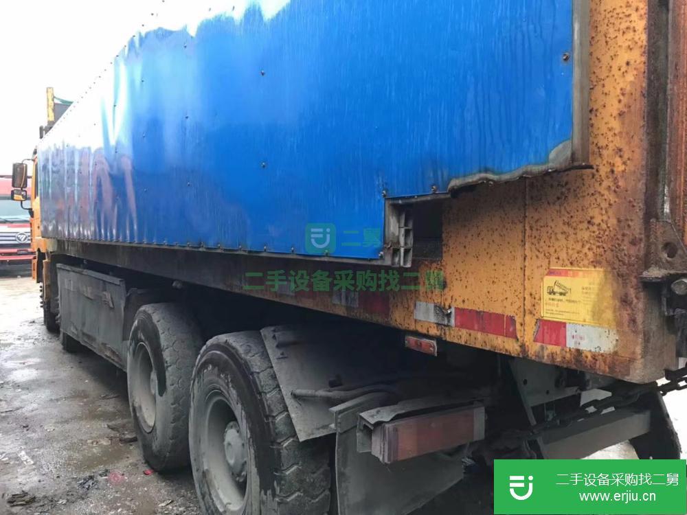 甘肅出售二手德龍后八輪自卸車