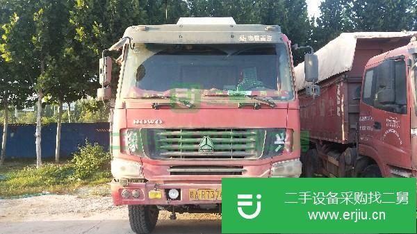 河南出售二手重汽豪沃自卸車