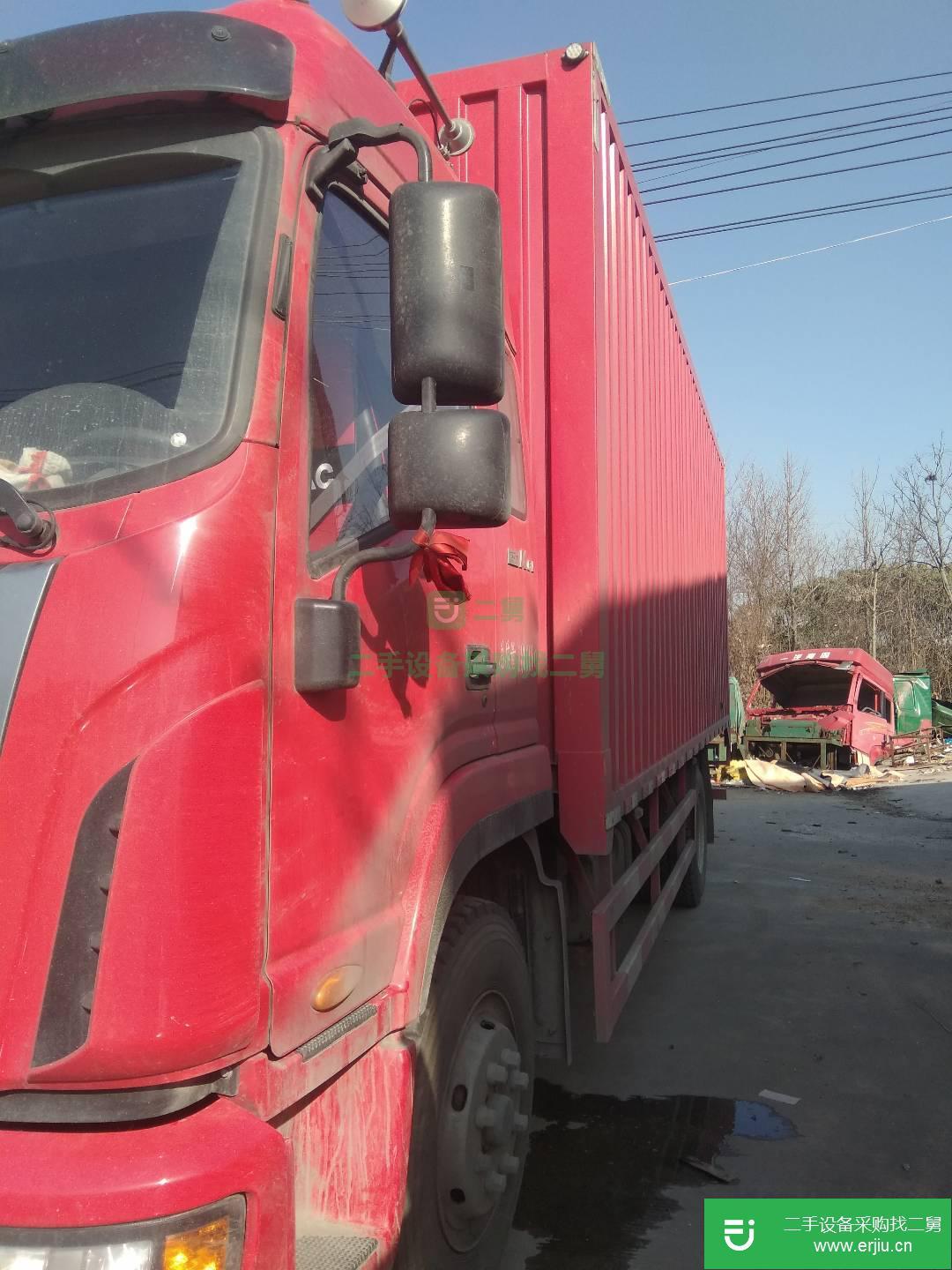 江蘇出售二手江淮格爾發箱式貨車