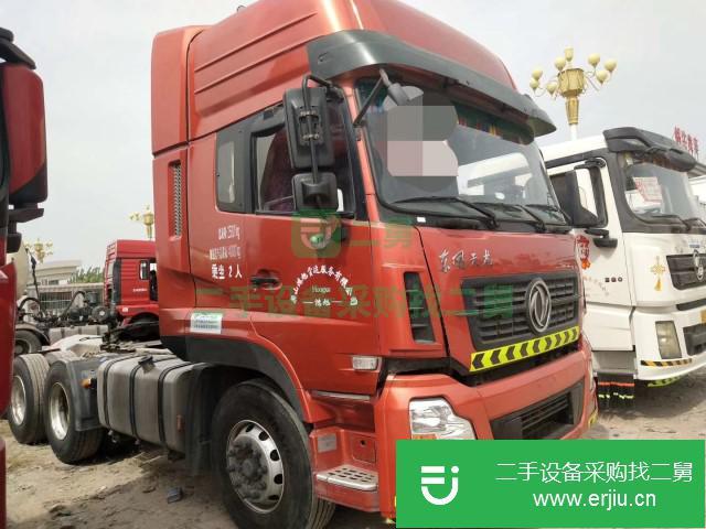 山東出售二手東風天龍牽引車
