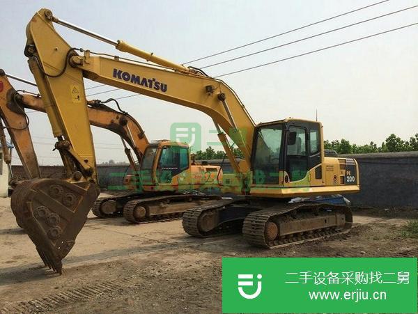 上海出售二手日立200挖掘機