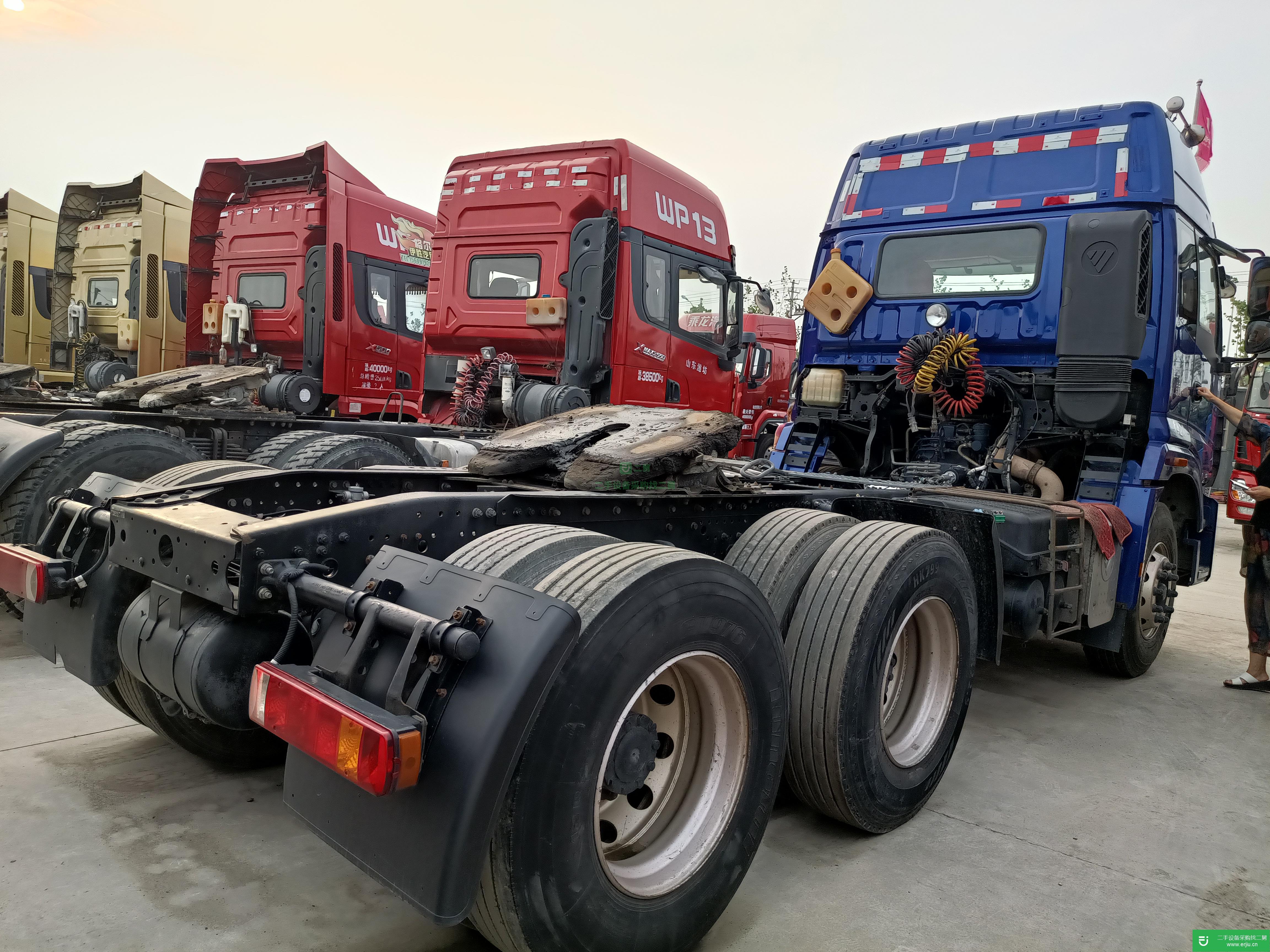 山東出售二手福田歐曼牽引車