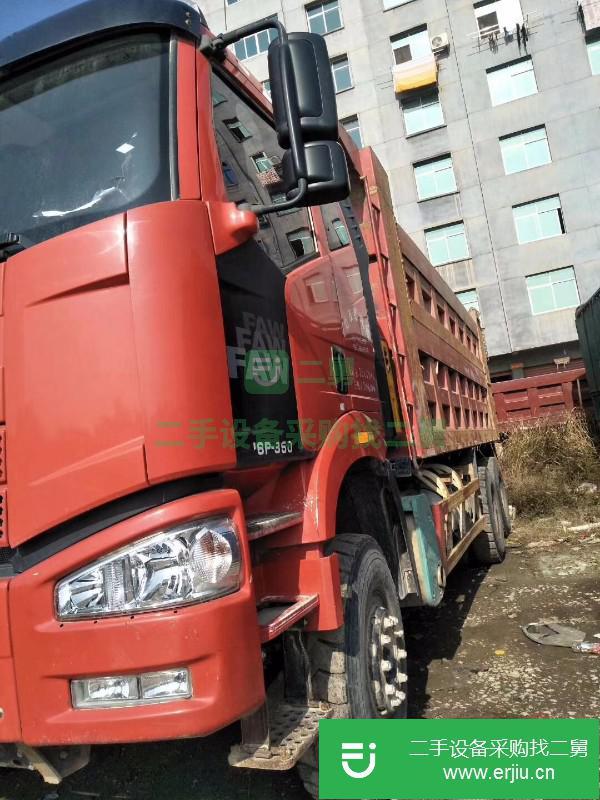 云南出售二手一汽解放J6P自卸車