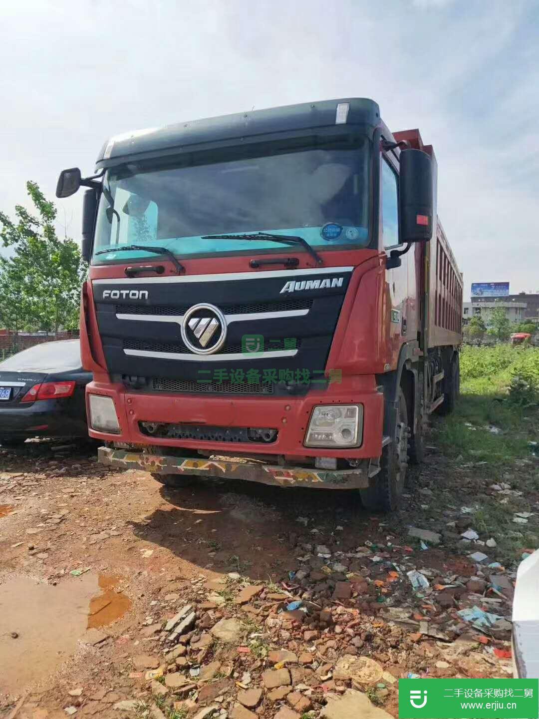江西出售二手福田歐曼自卸車