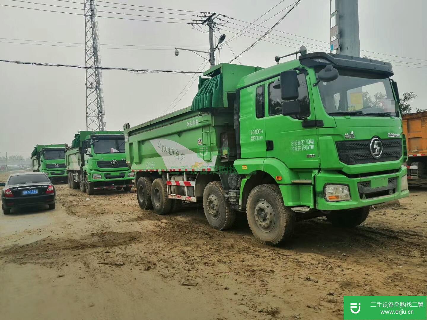 山東出售二手陜汽重卡自卸車