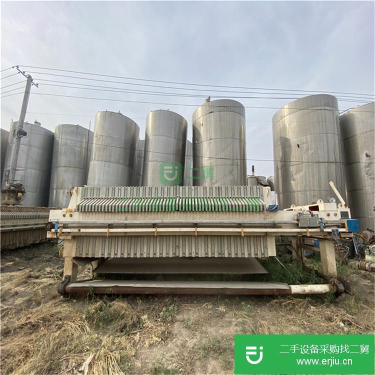 山東出售二手板框壓濾機