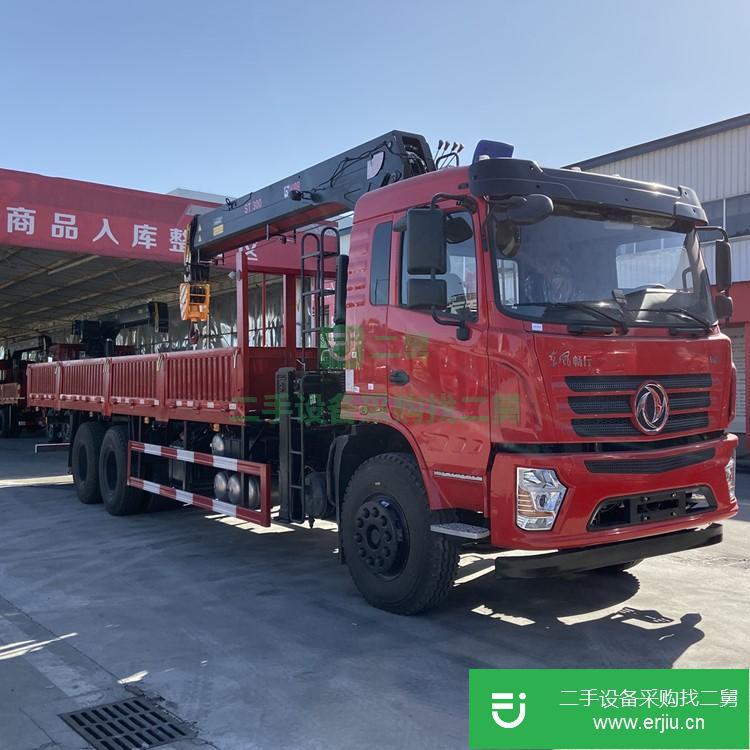 湖北出售二手12噸東風隨車吊