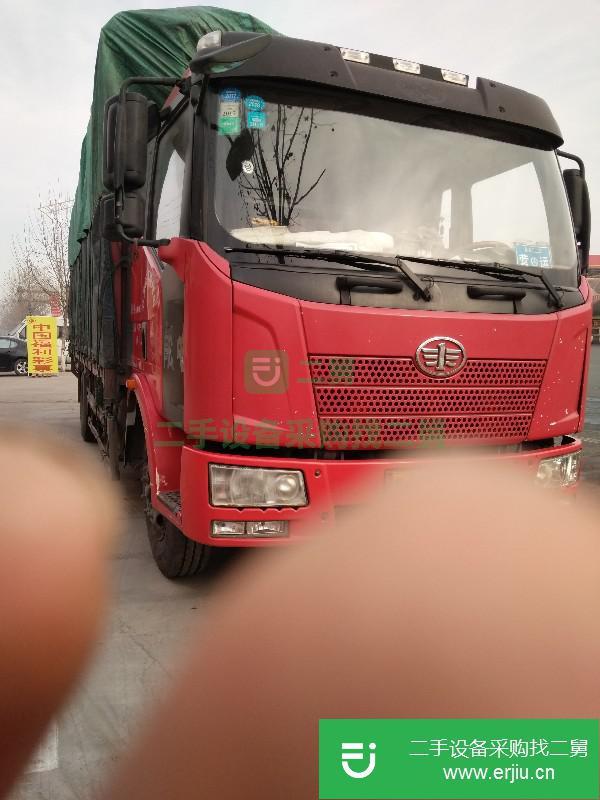 河北出售二手一汽解放高欄載貨車