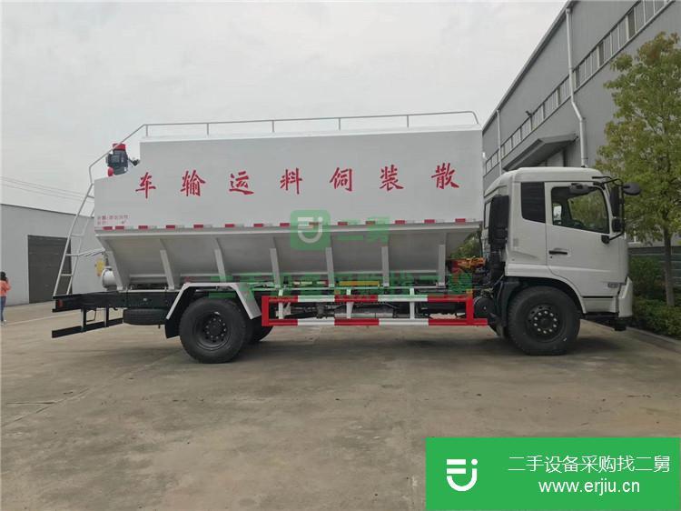 湖北出售二手飼料罐車散裝飼料運輸車