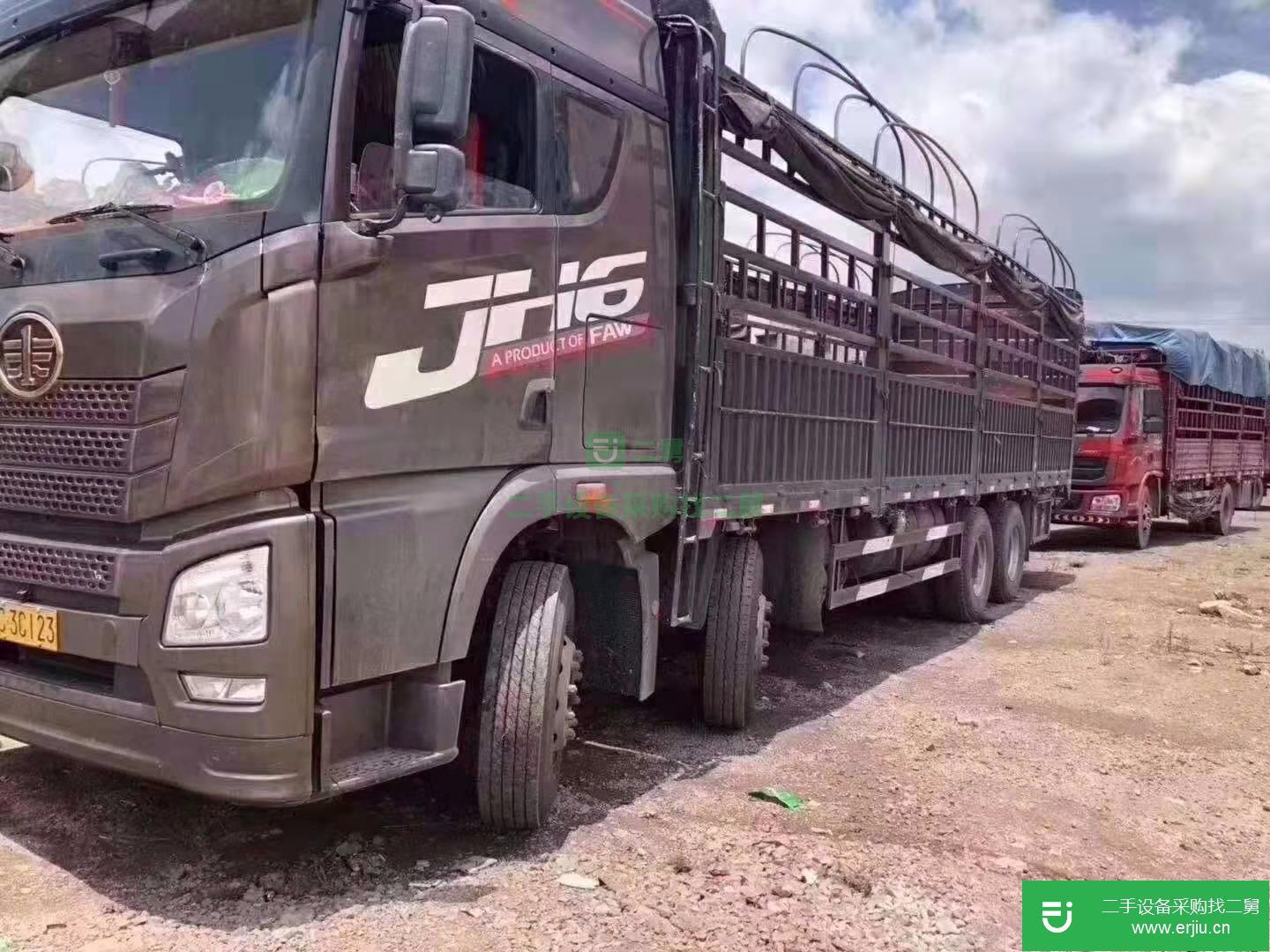江西出售二手一汽解放高欄載貨車