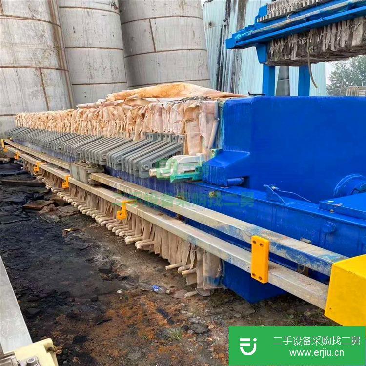 山東出售二手板框式壓濾機(jī)