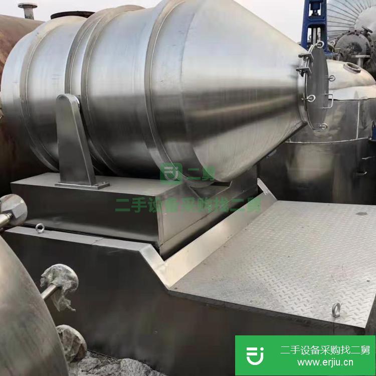 山東出售二手二維滾動式混合機