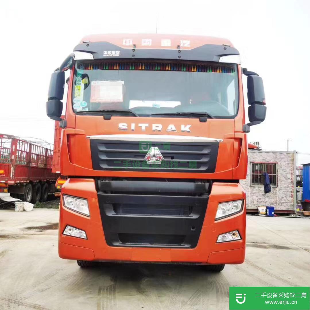 山東出售二手重汽汕德卡牽引車