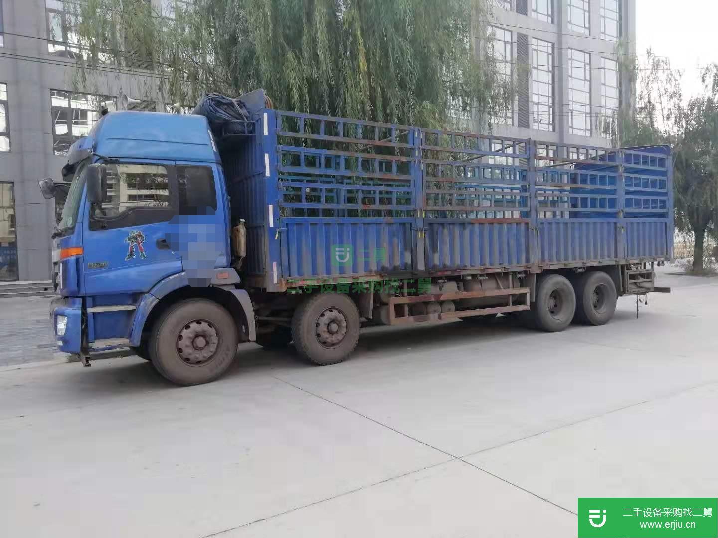 河北出售二手福田歐曼高欄載貨車
