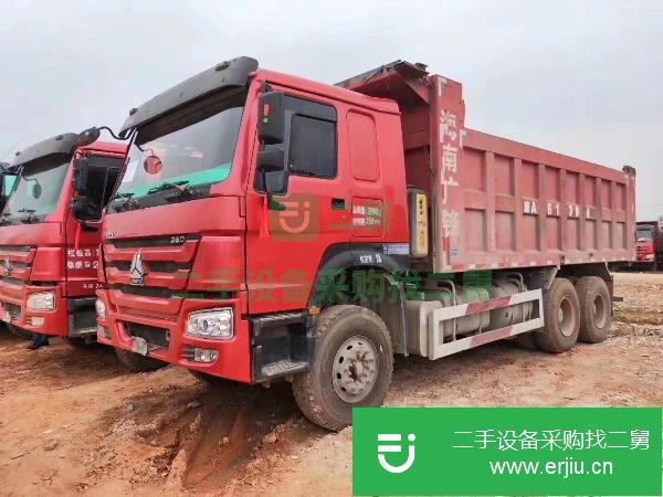 江西出售二手豪沃后八輪自卸車
