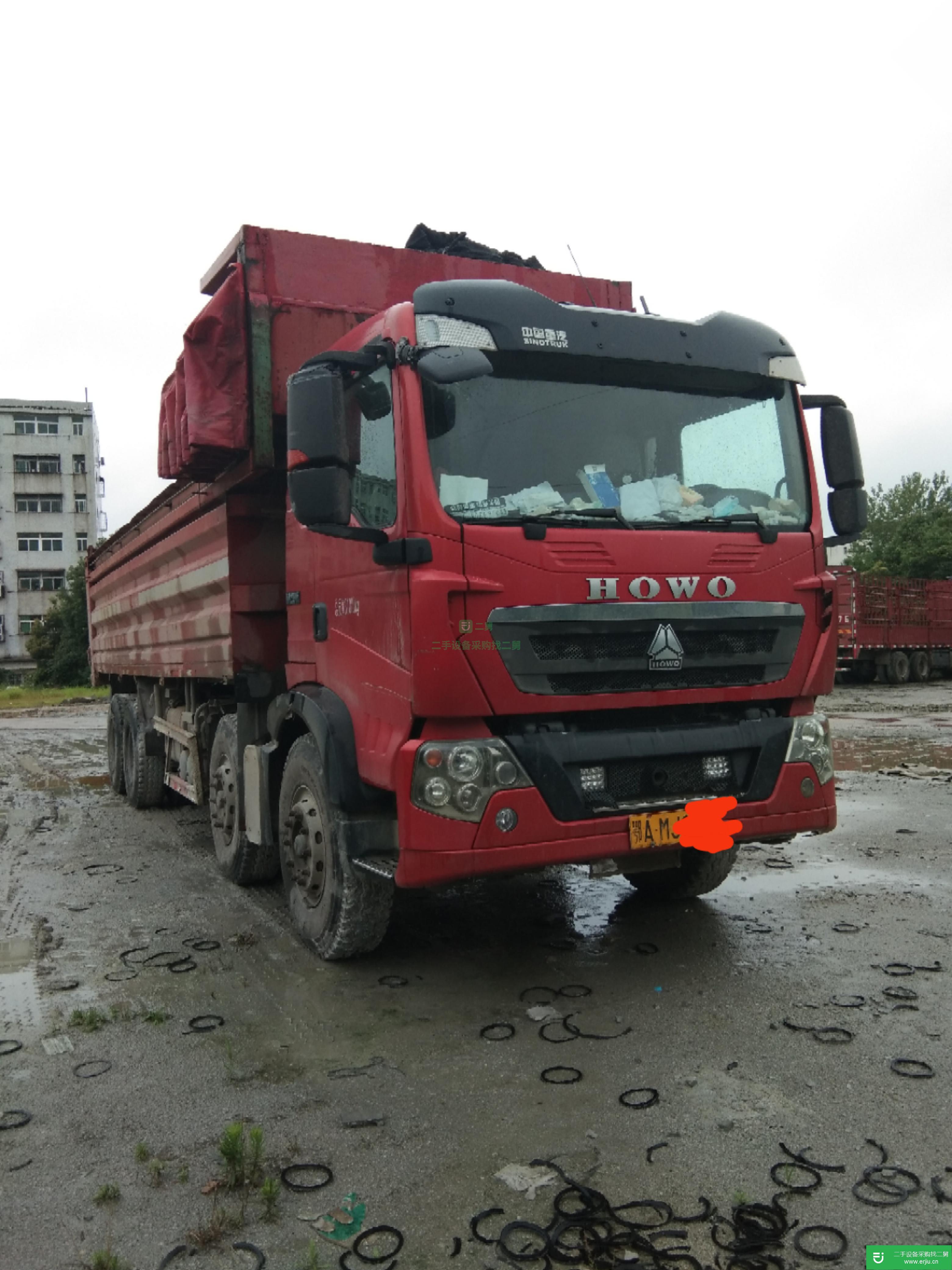 湖北出售二手重汽豪沃自卸車