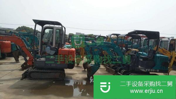 上海出售二手玉柴挖掘機