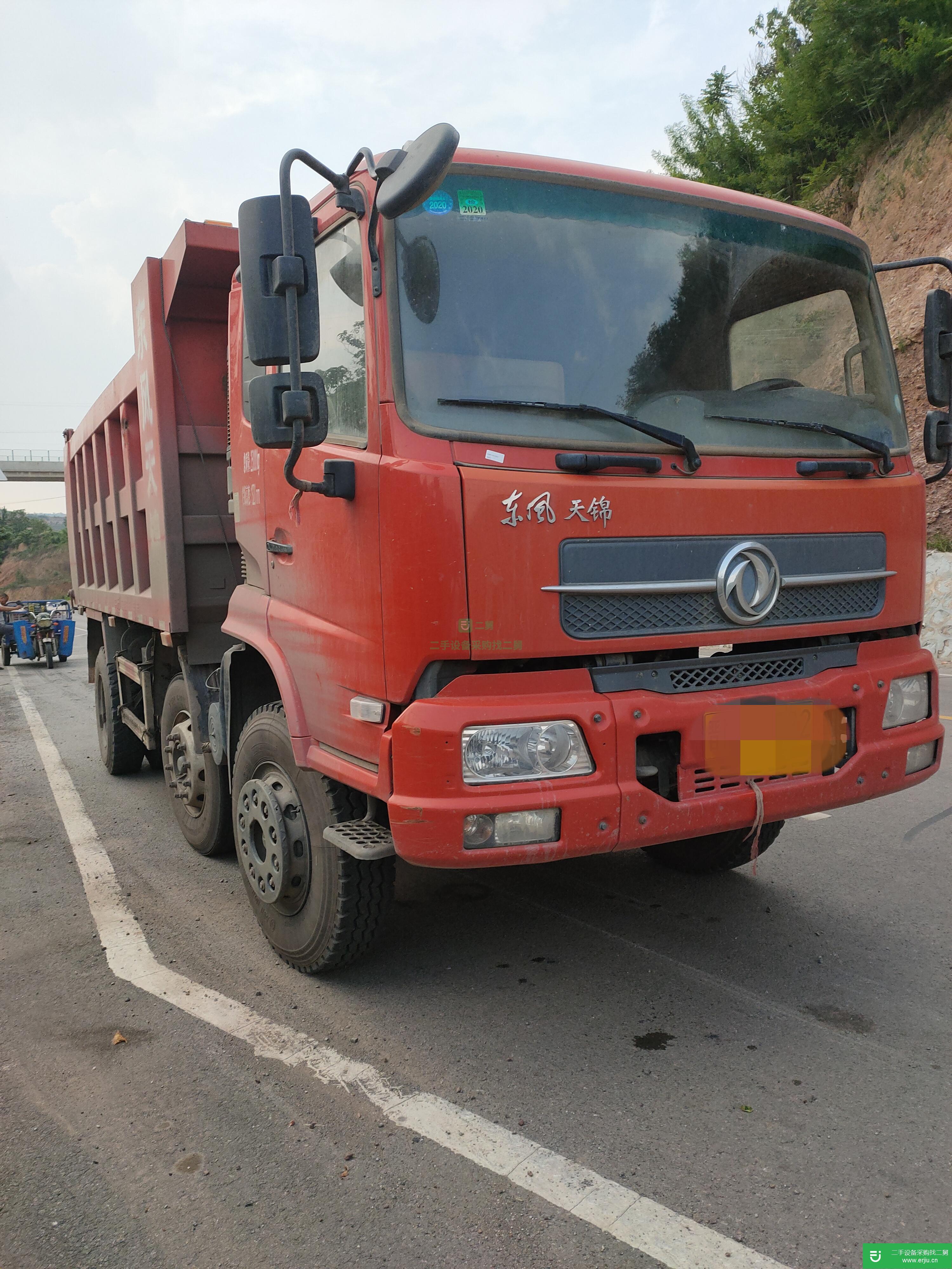 山西出售二手東風天錦自卸車
