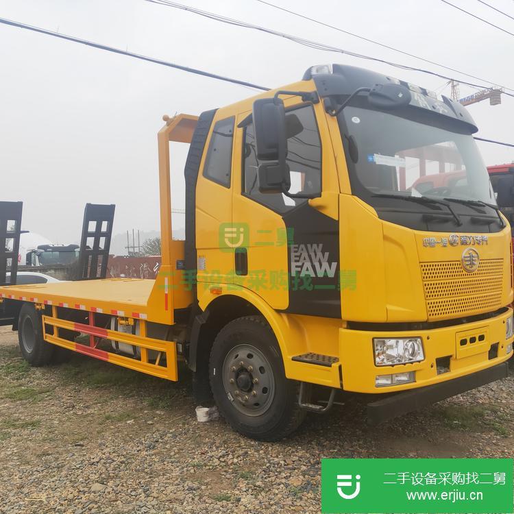 湖北出售二手東風挖機拖板車