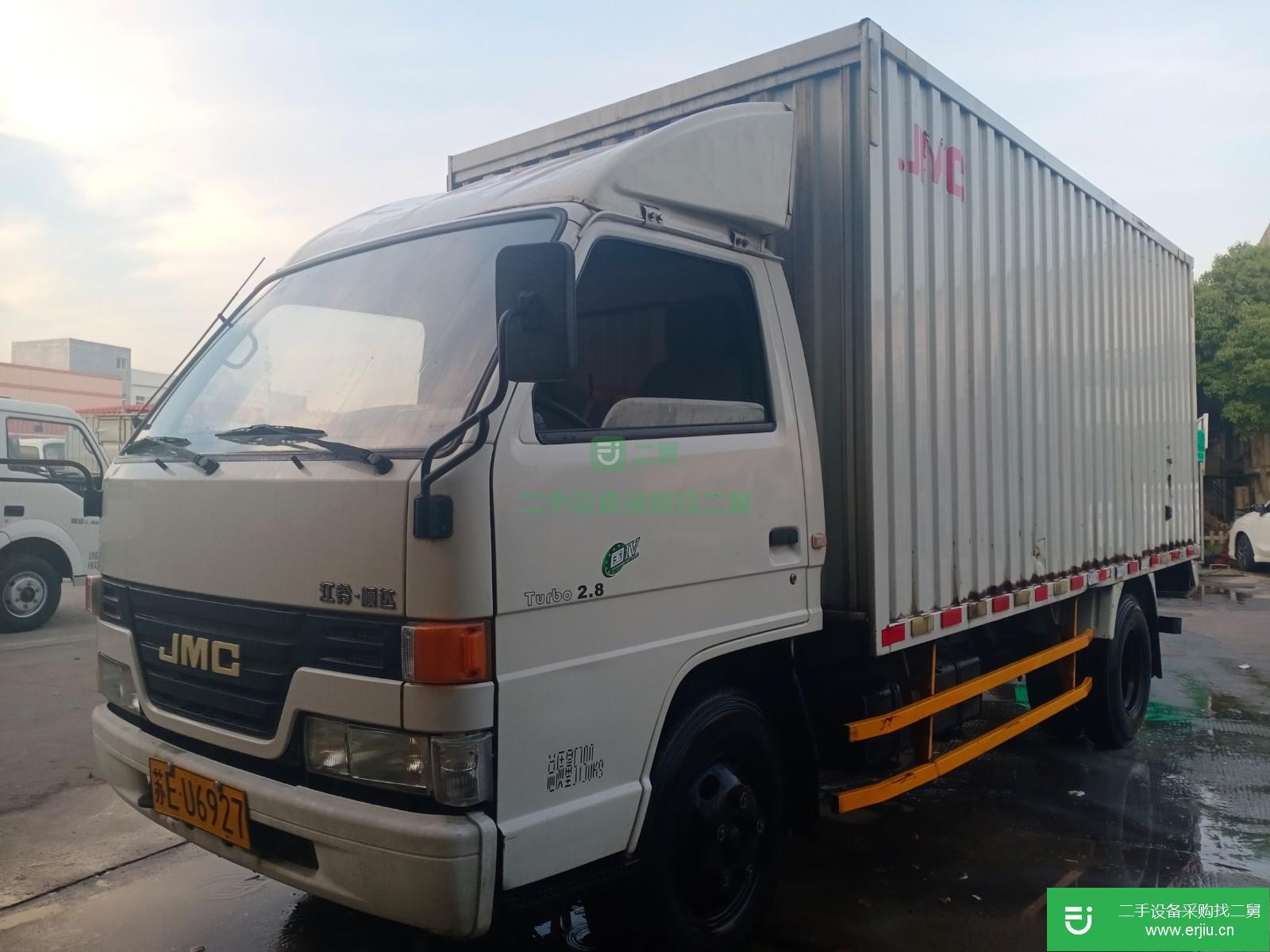 江蘇出售二手江鈴箱式貨車