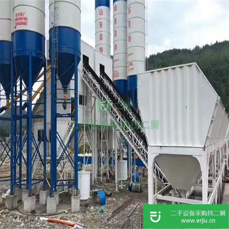 山東出售二手混凝土拌合站
