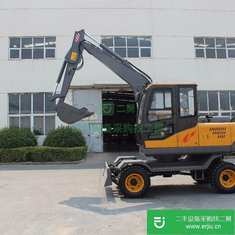 山東出售二手75型輪式挖掘機