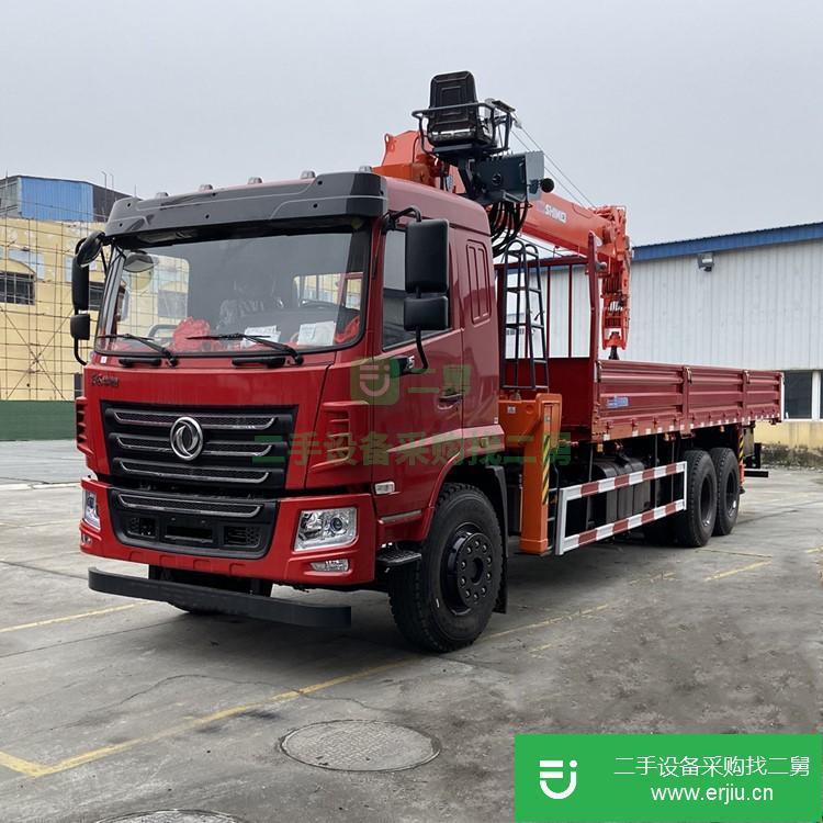 湖北出售二手12噸東風隨車吊