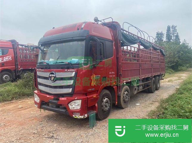 江西出售二手福田歐曼EST高欄載貨車