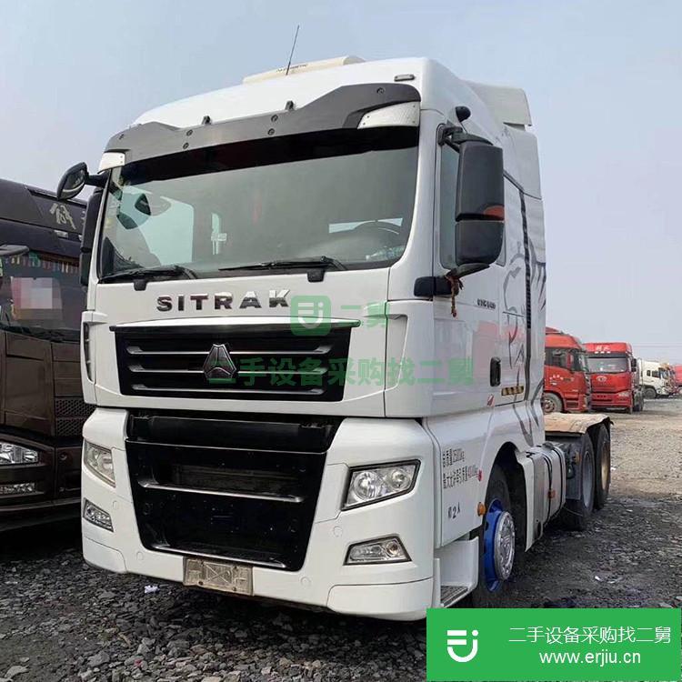 山東出售二手半掛牽引車
