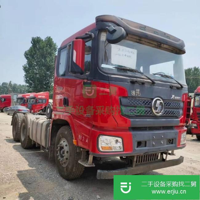 山東出售二手陜汽重卡德龍牽引車