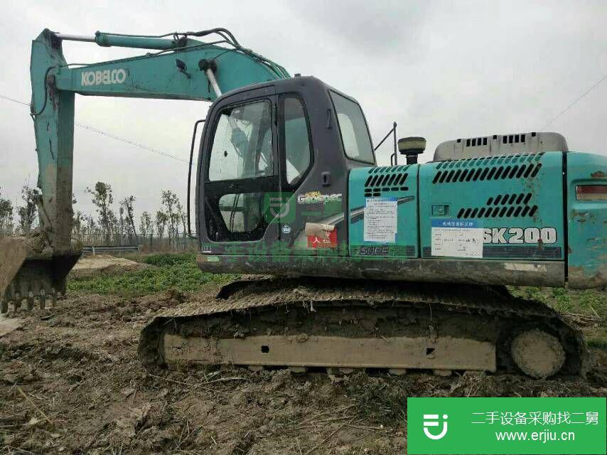 上海出售二手神鋼SK200-8挖掘機