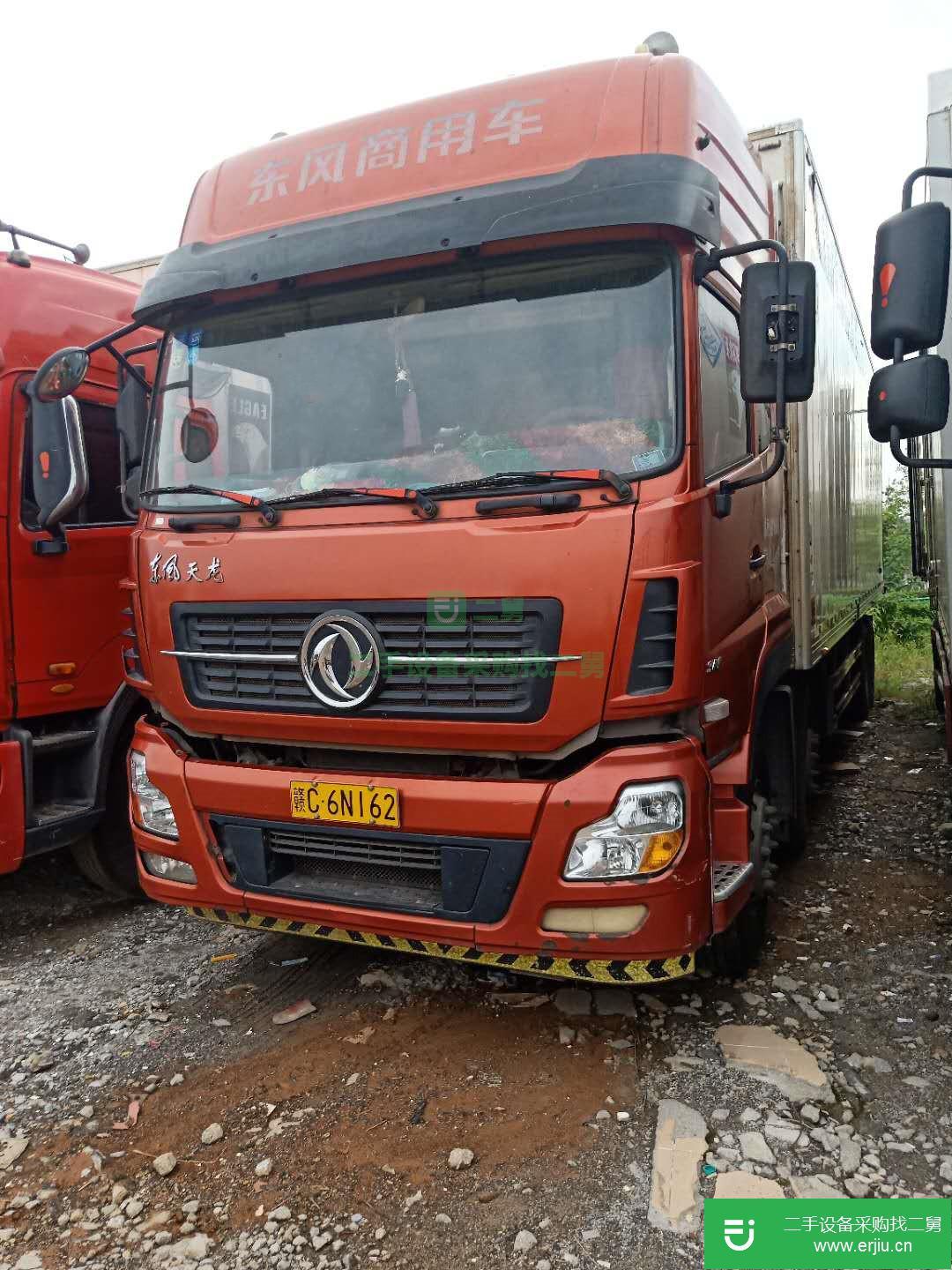 江西出售二手東風天龍前四后八冷藏車