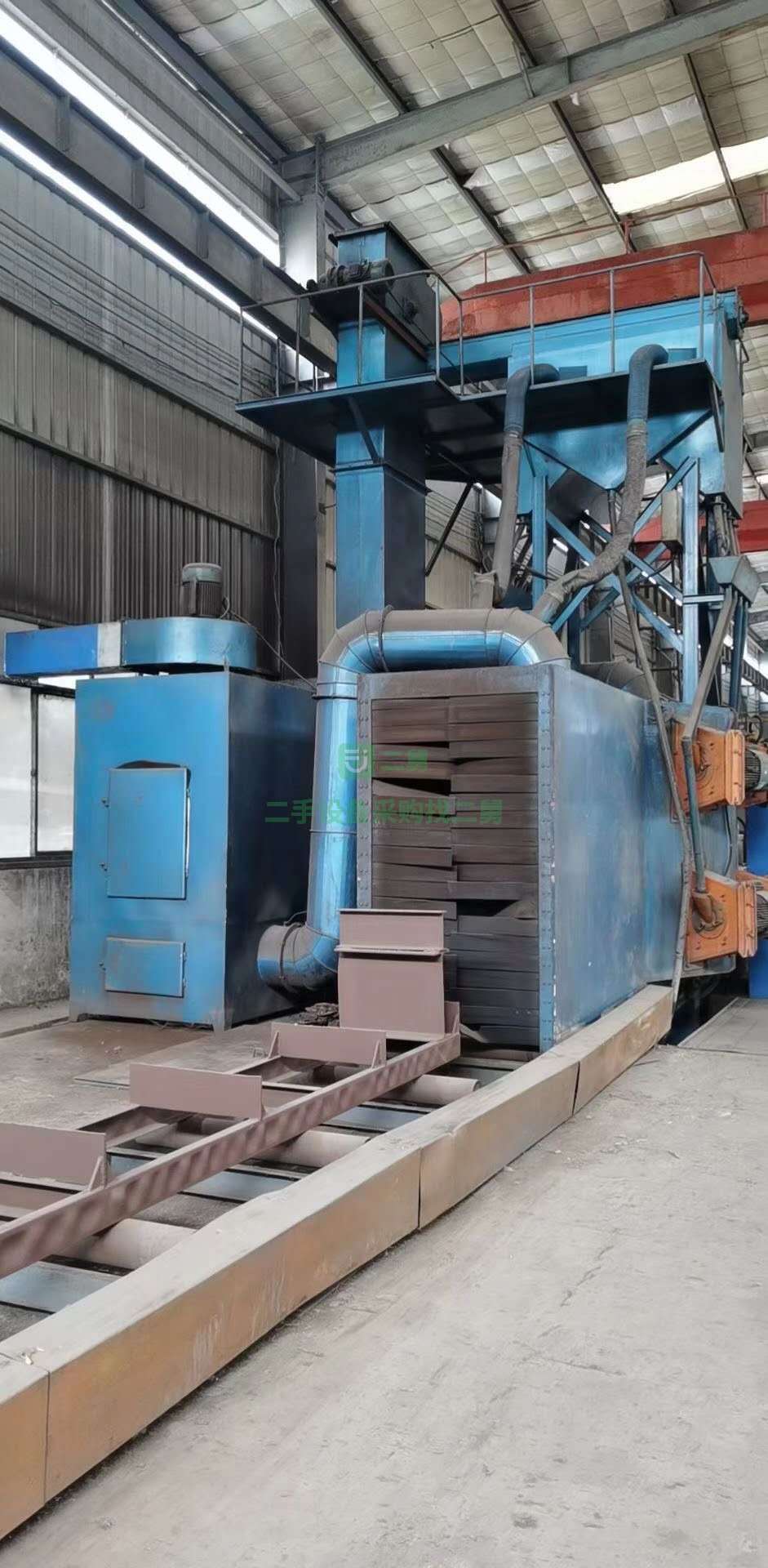 出售二手九成新的1020鋼結構專用拋丸機