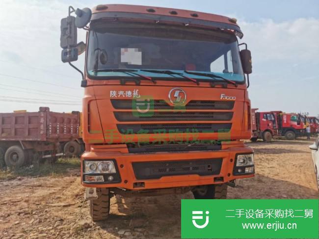 江西出售二手陜汽重卡德龍后八輪自卸車