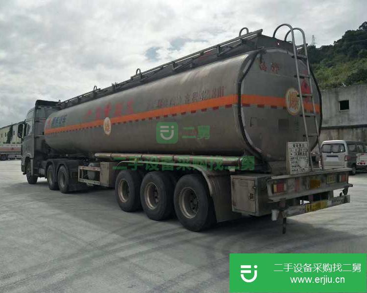 湖北出售二手半掛油罐車