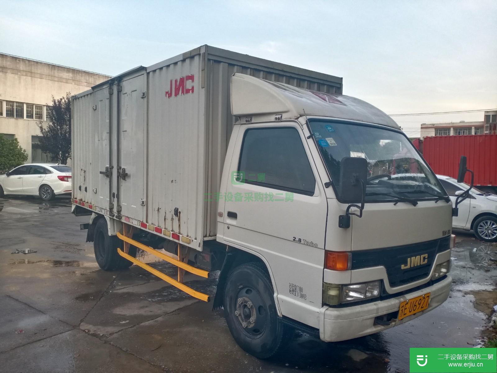 江蘇出售二手江鈴箱式貨車