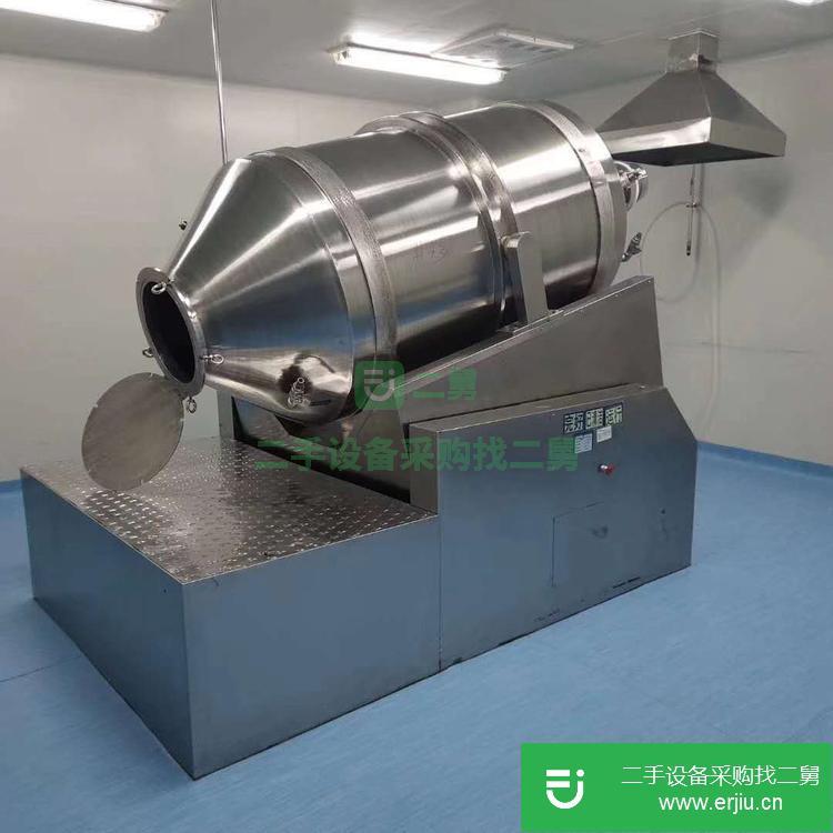 山東出售二手二維滾動式混合機