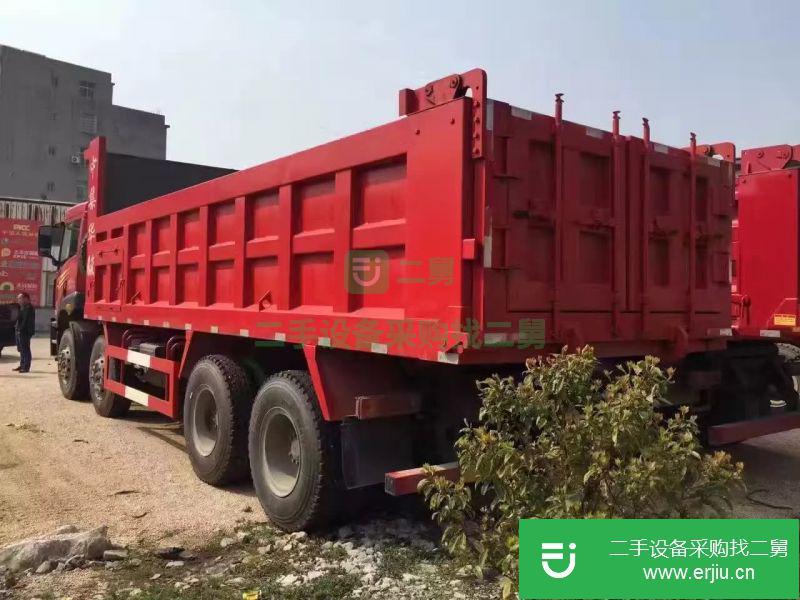 江西出售二手新悍威前四后八輕量化自卸車