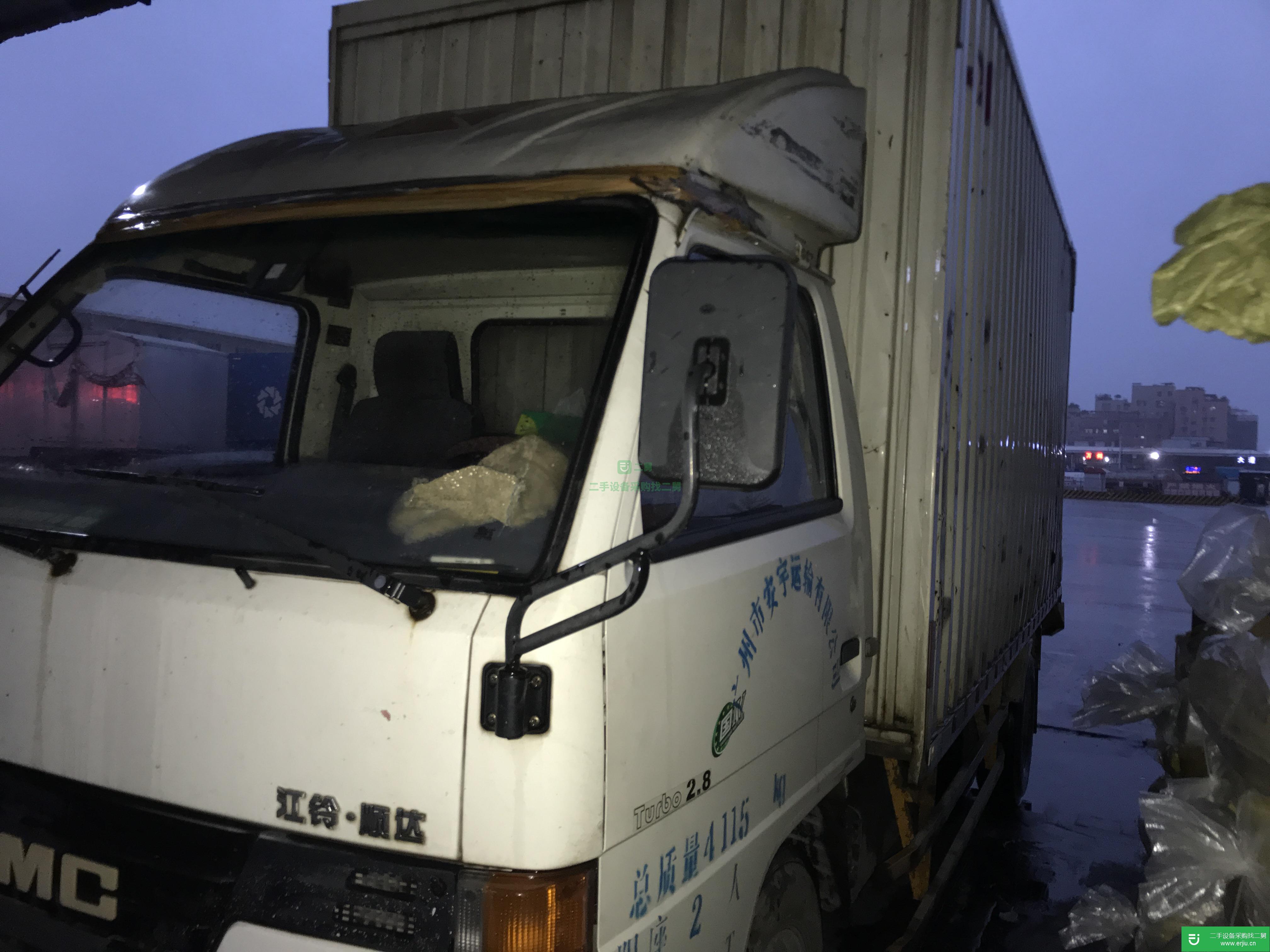 廣東出售二手江鈴箱式貨車
