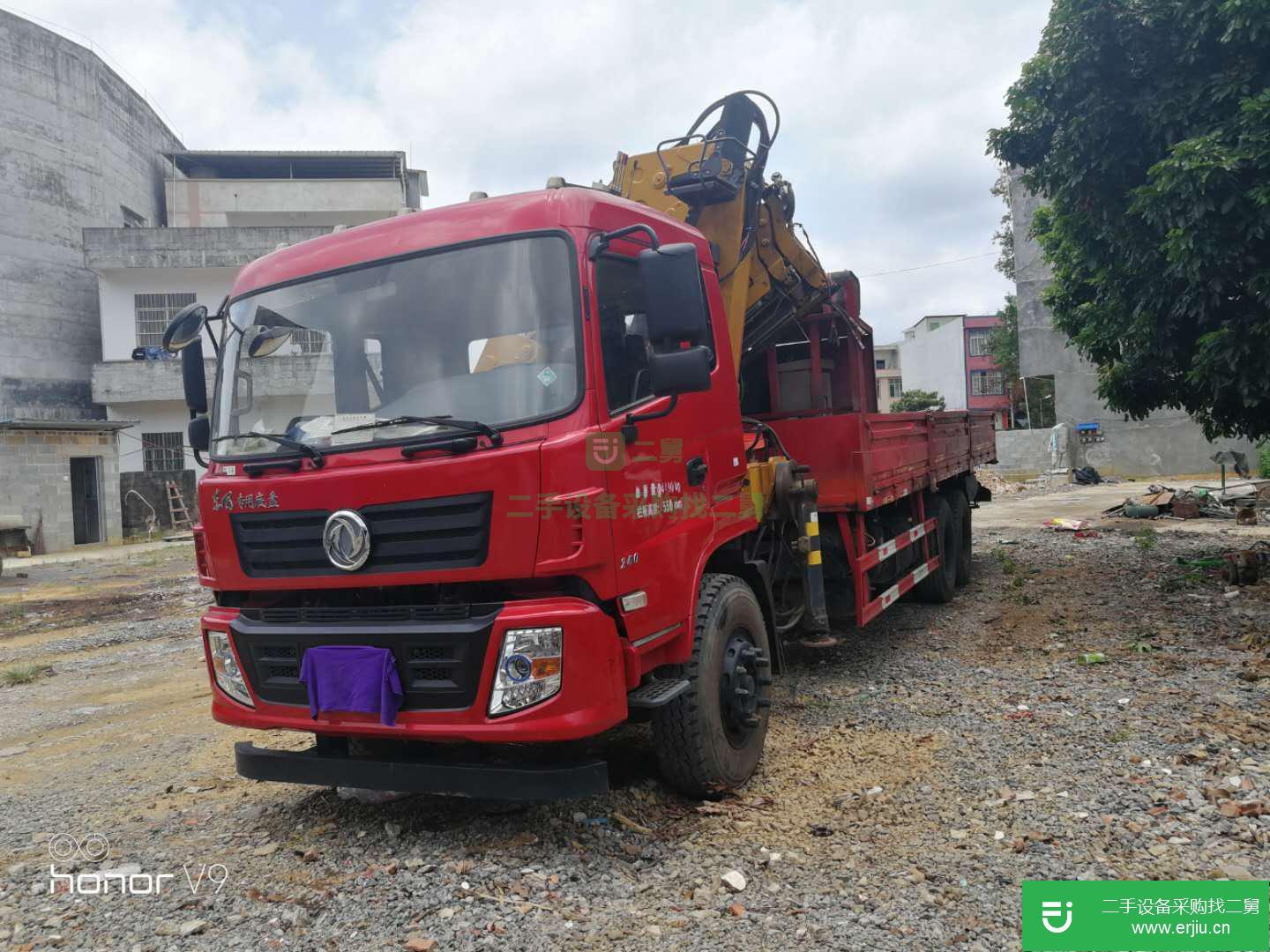 廣西出售二手東風隨車吊