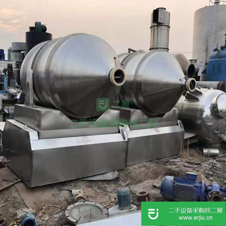 山東出售二手二維滾動式混合機