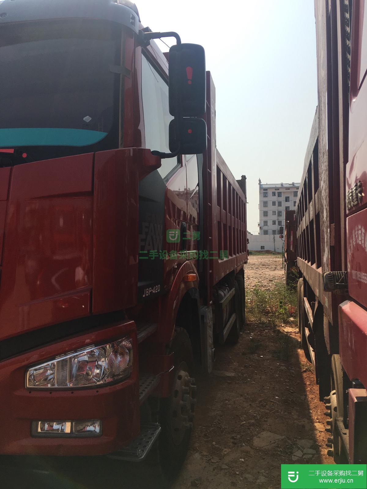 江西出售二手一汽解放自卸車