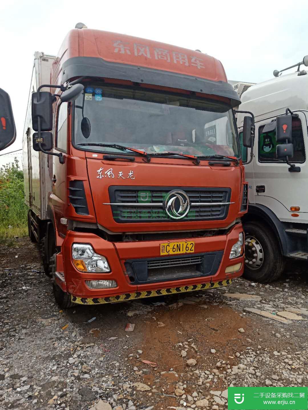 江西出售二手東風天龍前四后八冷藏車