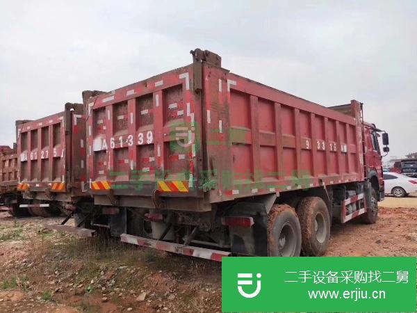 江西出售二手豪沃后八輪自卸車