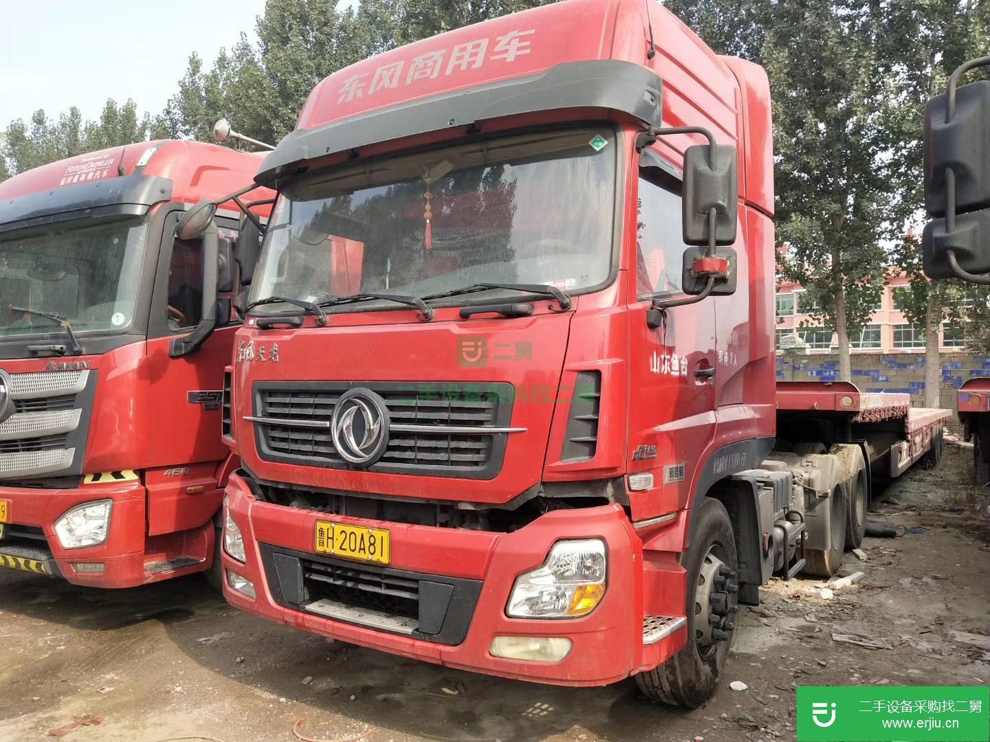 河南出售二手東風天龍牽引車