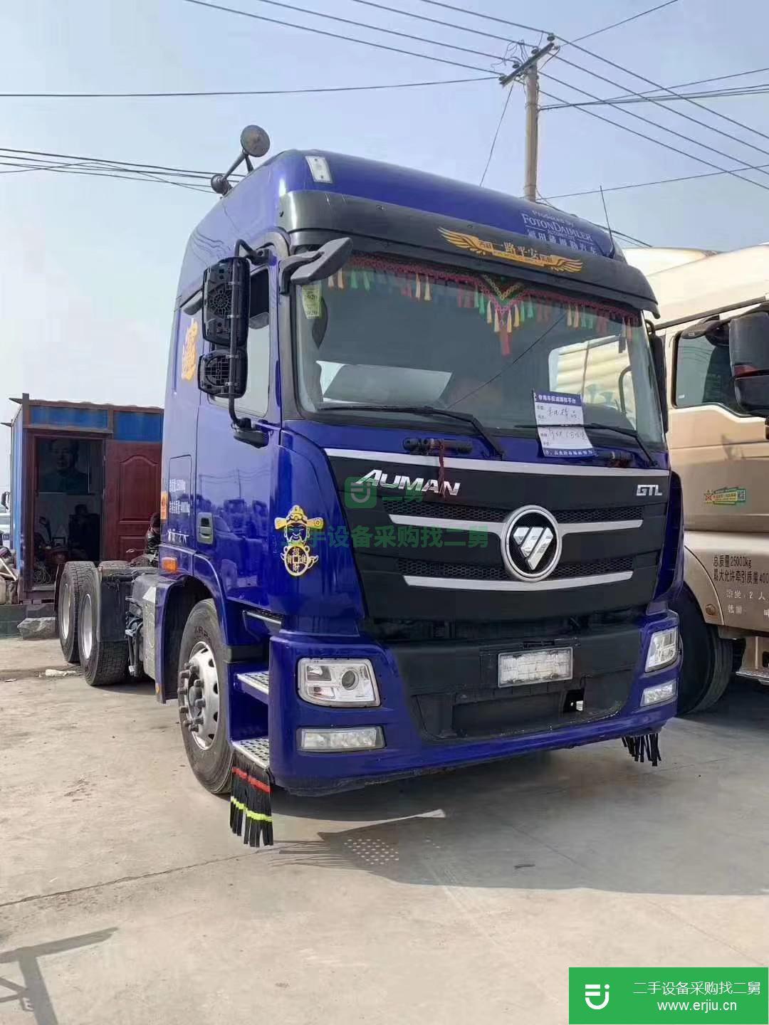 山東出售二手福田歐曼牽引車