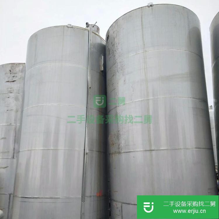 山東出售二手不銹鋼儲罐