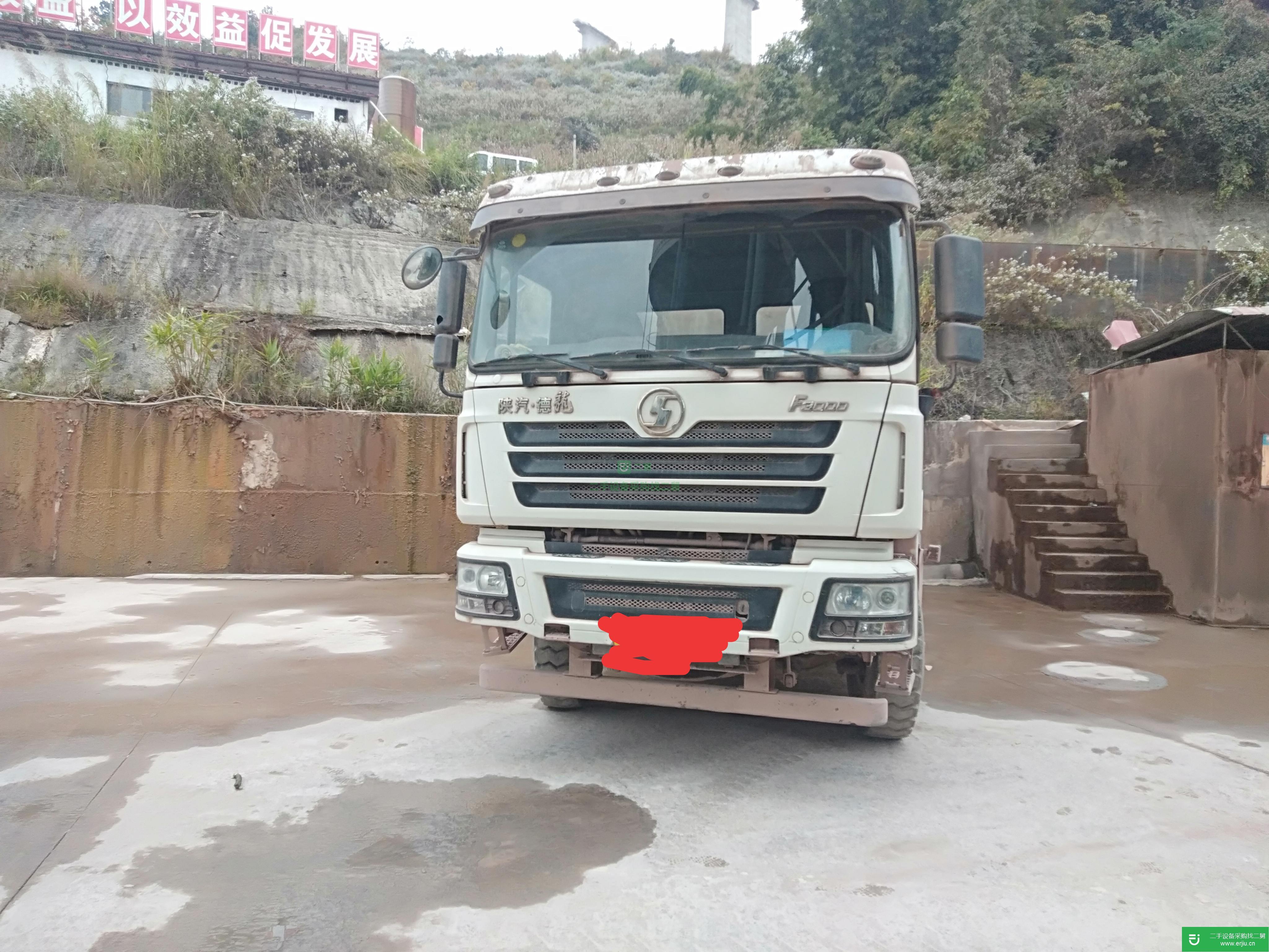 江蘇出售二手陜汽重卡攪拌車(chē)