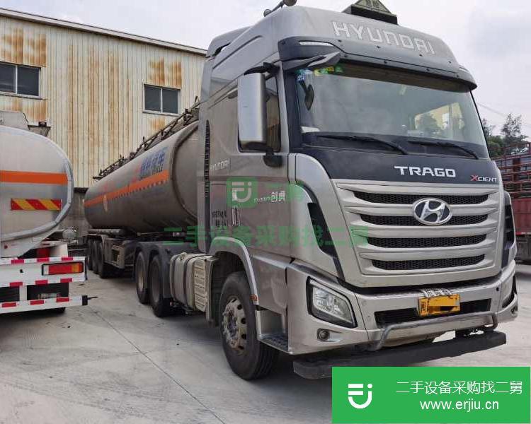 湖北出售二手半掛油罐車
